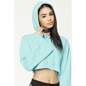 Forever 21 cropped hoodie